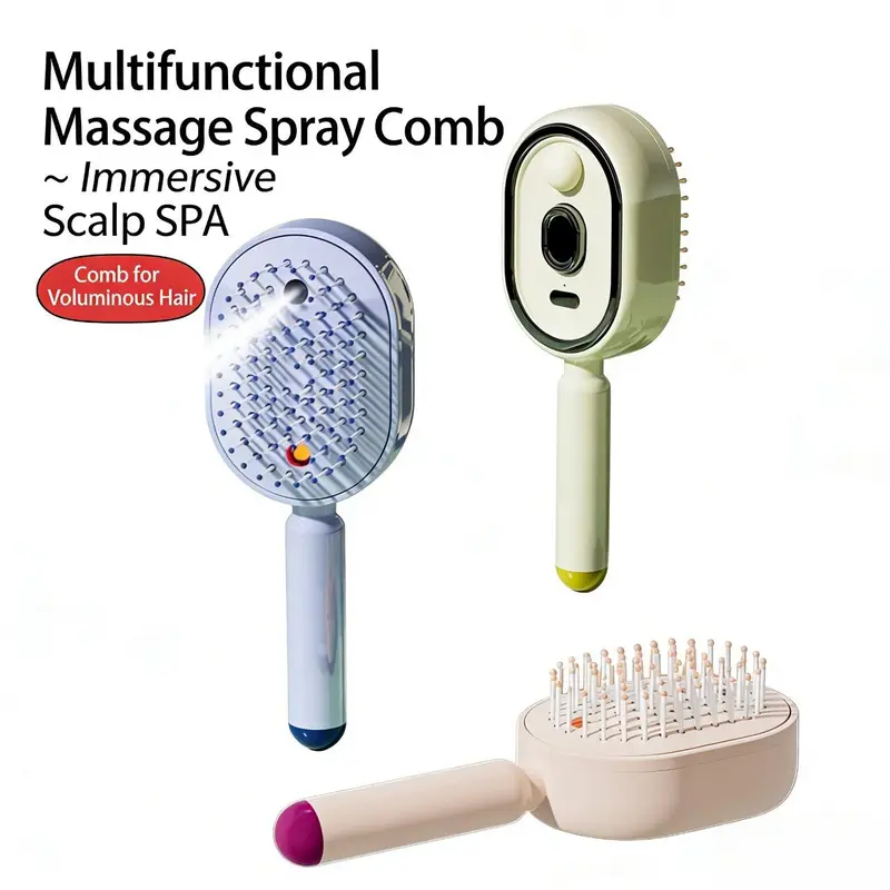 Electric Spray Massage Comb
