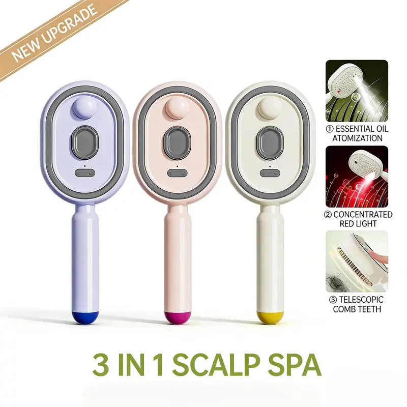 Electric Spray Massage Comb