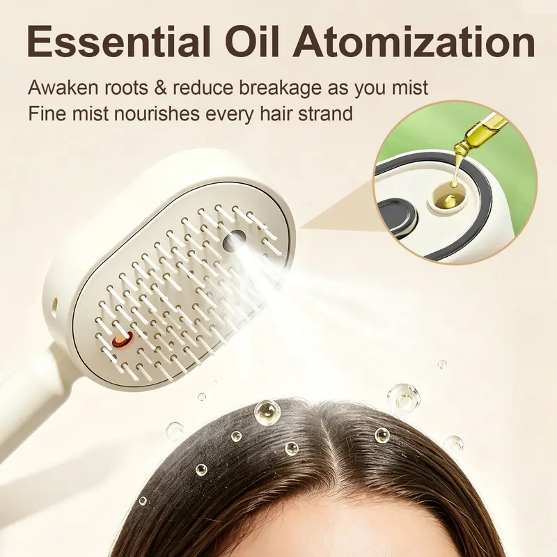 Electric Spray Massage Comb
