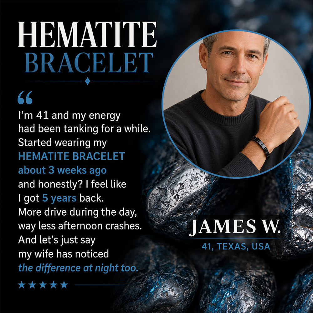 Hematite Bead Bracelet