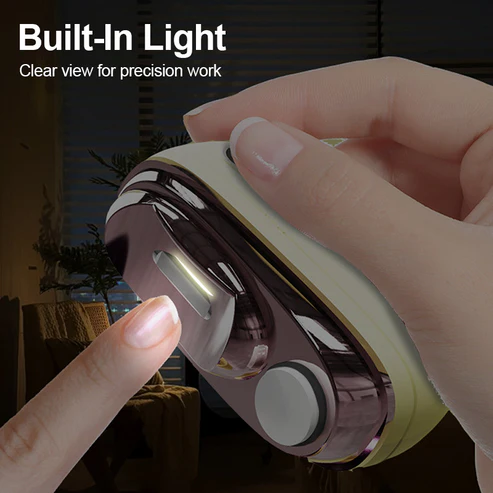 2-in-1 Smart Electric Nail Clipper