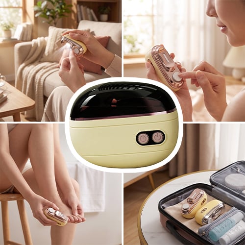2-in-1 Smart Electric Nail Clipper guide image 1