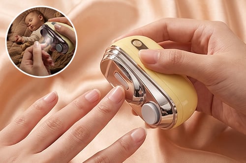 2-in-1 Smart Electric Nail Clipper guide image 1