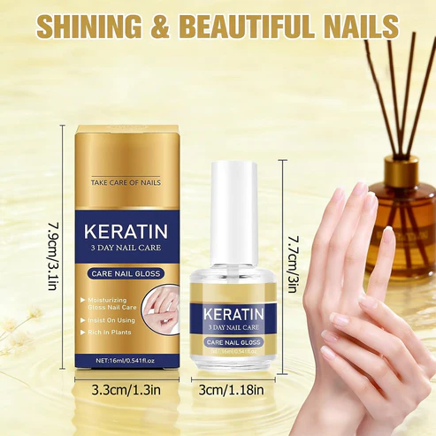 3-Day Brittle Nail Breakthrough: Keratin Nail Care Oil