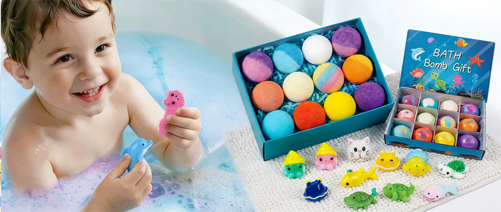 Kids Surprise Bath Bombs