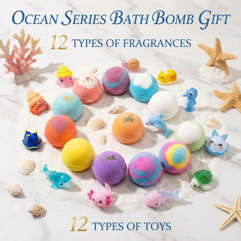 Kids Surprise Bath Bombs