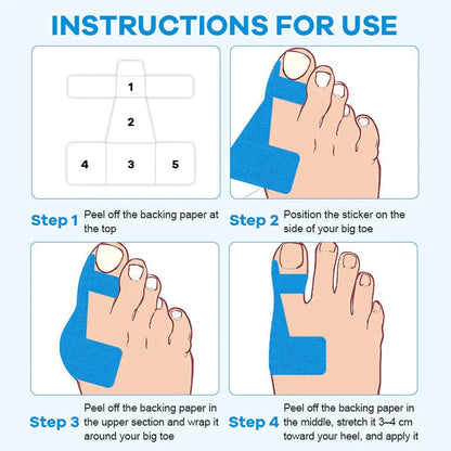 Pre-Cut Bunion Corrector Tape