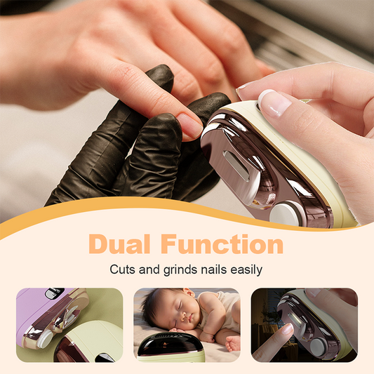 2-in-1 Smart Electric Nail Clipper